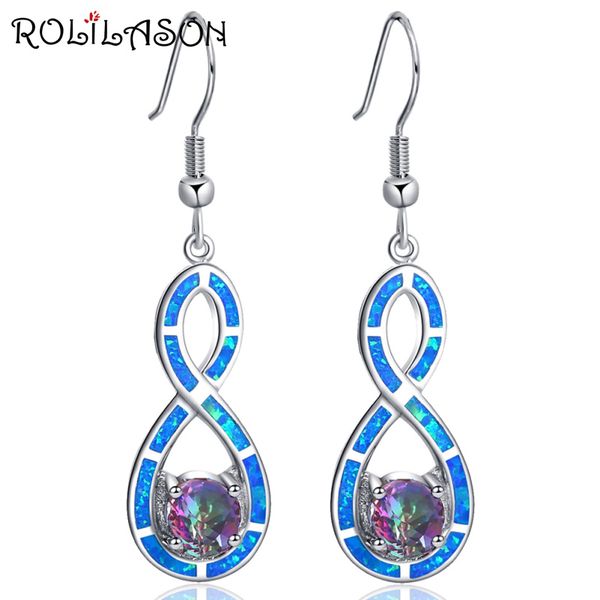 rolilason classic popular drop earrings silver multicolor zircon blue opal symbol shape desgin for women fashion jewelry oe707, Golden;silver
rolilason classic popular drop earrings silver multicolor zircon blue opal symbol shape desgin for women fashion jewelry oe707, Golden;silver