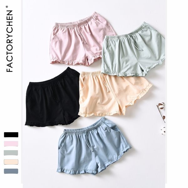 summer pure color simple women sleep bottoms simple natural cotton ladies pajamas home pants 5 colors lace shorts lingerie, Black;red
summer pure color simple women sleep bottoms simple natural cotton ladies pajamas home pants 5 colors lace shorts lingerie, Black;red