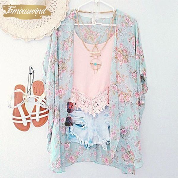 new women blouses plus sizes floral cardigan women chiffon batwing blouse kimono cardigan chemise femme arrivals, White
new women blouses plus sizes floral cardigan women chiffon batwing blouse kimono cardigan chemise femme arrivals, White