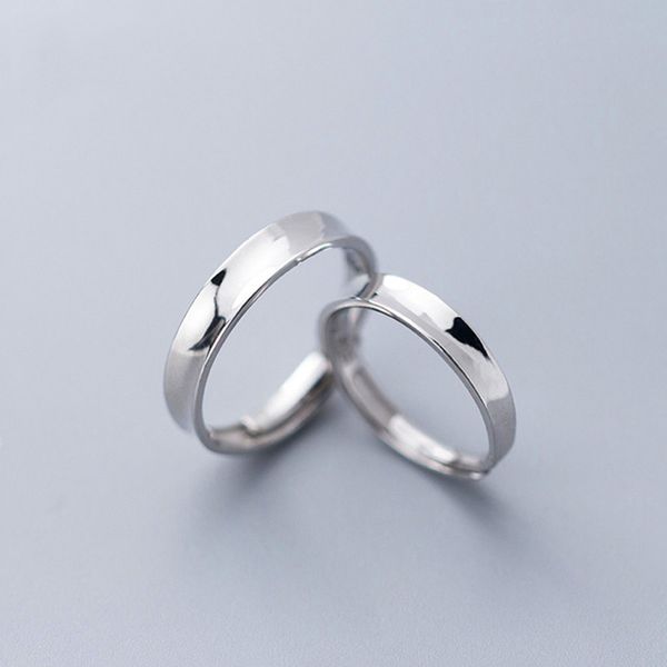 925 sterling silver minimalist couple opening ring for romantic party fine jewelry valentine's day gift engagement ring j5898, Slivery;golden
925 sterling silver minimalist couple opening ring for romantic party fine jewelry valentine's day gift engagement ring j5898, Slivery;golden