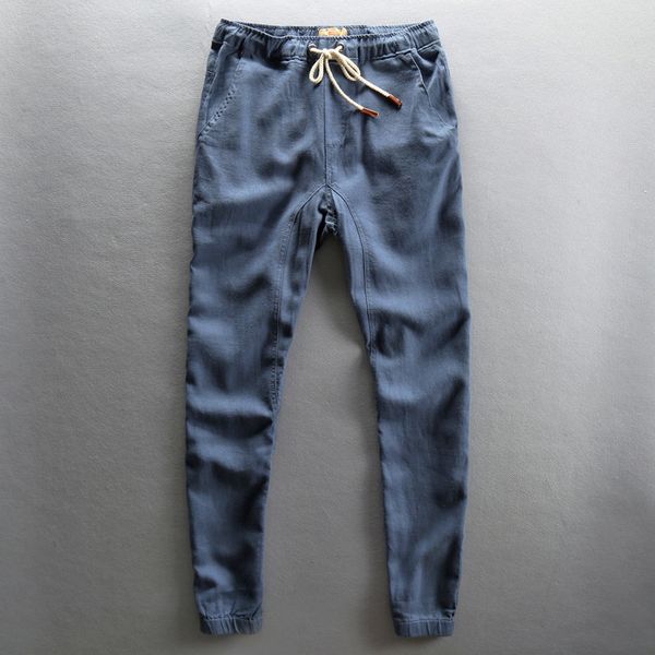2017 summer full length cotton linen harem pants men elastic waist lightweight casual trousers men blue black beige pants male
2017 summer full length cotton linen harem pants men elastic waist lightweight casual trousers men blue black beige pants male