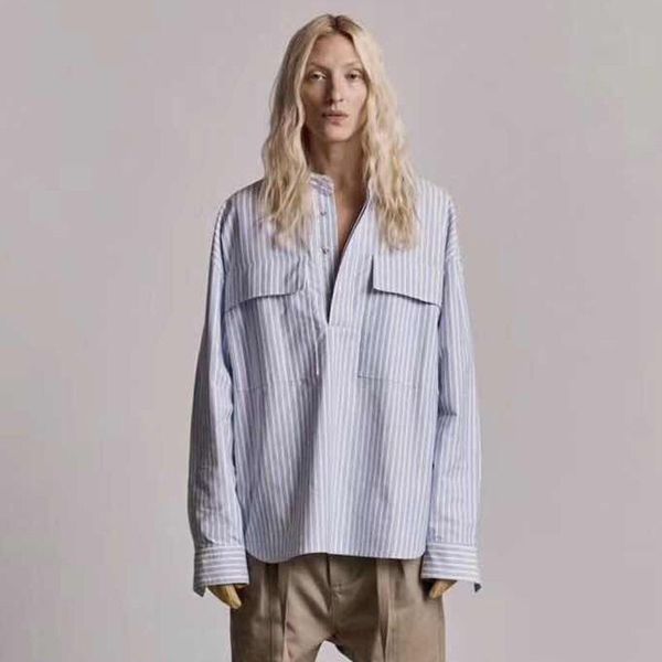 19ss fear of god pullover shirts henley fog 6th t shirt jacket vintage coat casual sun protection clothing outwear jacket hfymjk223, Black;brown
19ss fear of god pullover shirts henley fog 6th t shirt jacket vintage coat casual sun protection clothing outwear jacket hfymjk223, Black;brown