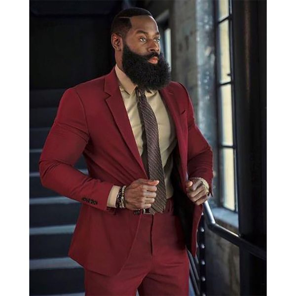 red men suit costume homme wedding groom men suit with pants terno tuxedo casual slim blazer masculino 2 pieces jacket pant, White;black
red men suit costume homme wedding groom men suit with pants terno tuxedo casual slim blazer masculino 2 pieces jacket pant, White;black