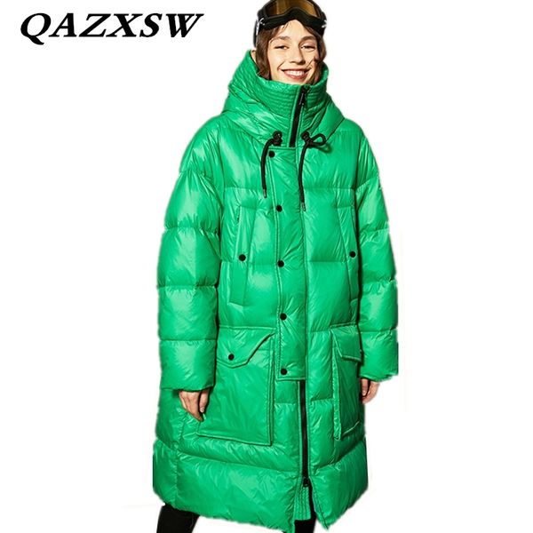 2018 new autumn winter large size loose warm thick hooded long women down jacket fashion trendy simple solid 90% down coat lf205, Black
2018 new autumn winter large size loose warm thick hooded long women down jacket fashion trendy simple solid 90% down coat lf205, Black