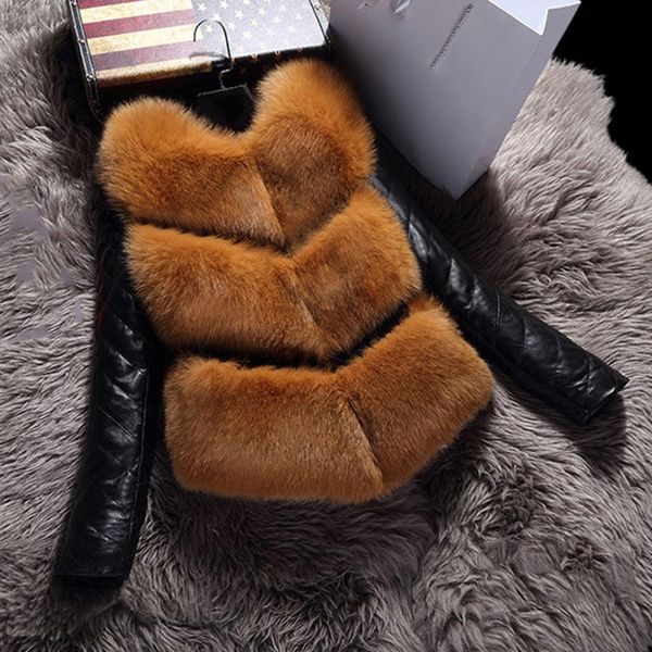 faux fur coat women fake fur coats fluffy coat f0407 pu long sleeve 3 choices s-3xl, Black
faux fur coat women fake fur coats fluffy coat f0407 pu long sleeve 3 choices s-3xl, Black