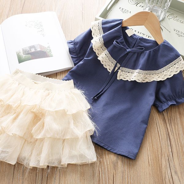 дети наборы cotton lace jumper рубашки с тортом юбки 2020 летняя мода детские наборы принцессы 2pcs костюмы, White
дети наборы cotton lace jumper рубашки с тортом юбки 2020 летняя мода детские наборы принцессы 2pcs костюмы, White