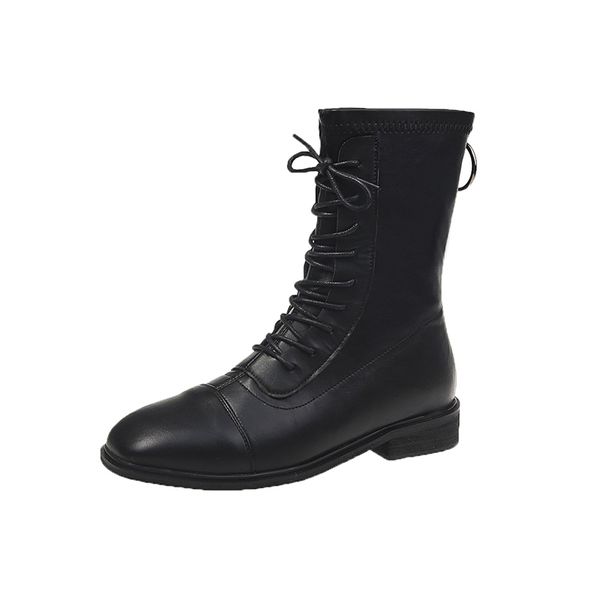 cinessd autumn winter boots women quality pu leather black mid-calf ladies boots square heel slip on shoes bota feminina
cinessd autumn winter boots women quality pu leather black mid-calf ladies boots square heel slip on shoes bota feminina