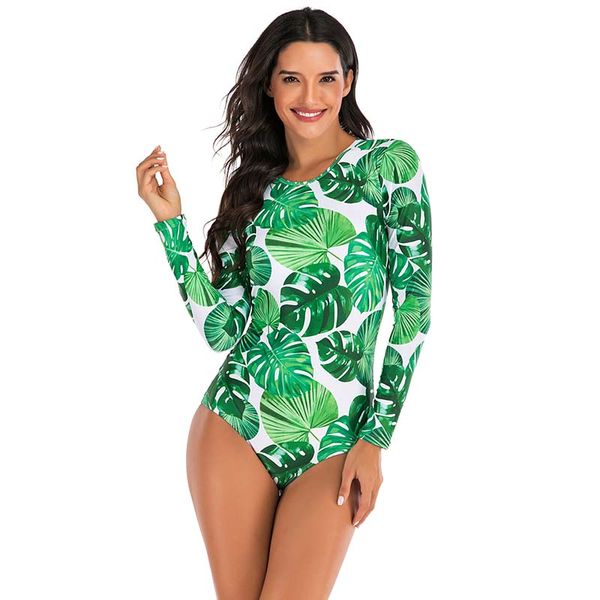 new printed long sleeve rashguards bikini swimwear women one piece swimsuit 2020 rash guards surf bathing suits beach wear
new printed long sleeve rashguards bikini swimwear women one piece swimsuit 2020 rash guards surf bathing suits beach wear