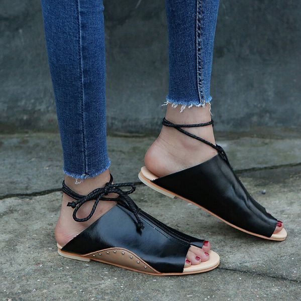 2019 summer new wish sale through the explosion of women's shoes a generation of women's flat sandals, Black
2019 summer new wish sale through the explosion of women's shoes a generation of women's flat sandals, Black