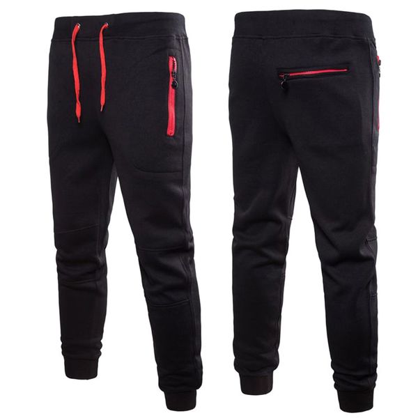 fall winter men casual trousers zipped pockets trousers lace-up pants comfortable sports pants nov99, Black
fall winter men casual trousers zipped pockets trousers lace-up pants comfortable sports pants nov99, Black