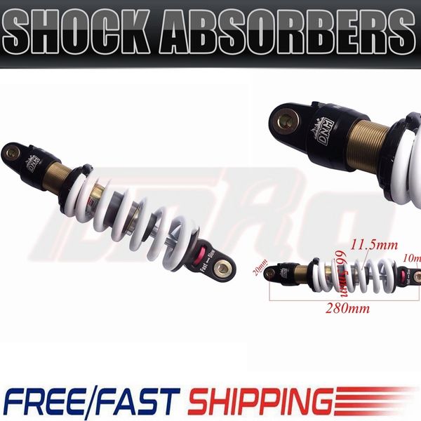 tdpro 280mm 850lbs dnm -ar motorcycle rear air absorber suspension for 110cc 125cc 150cc go kart quad atv pit dirt bike
tdpro 280mm 850lbs dnm -ar motorcycle rear air absorber suspension for 110cc 125cc 150cc go kart quad atv pit dirt bike