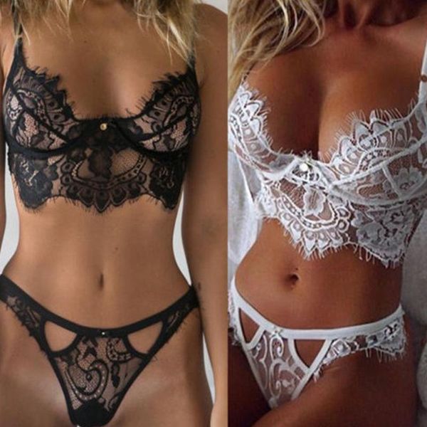 2pcs exotic appare woman lace transparent bra and panty see-through eyelash lace bra panties bikini set erotic underwear, Red;black
2pcs exotic appare woman lace transparent bra and panty see-through eyelash lace bra panties bikini set erotic underwear, Red;black