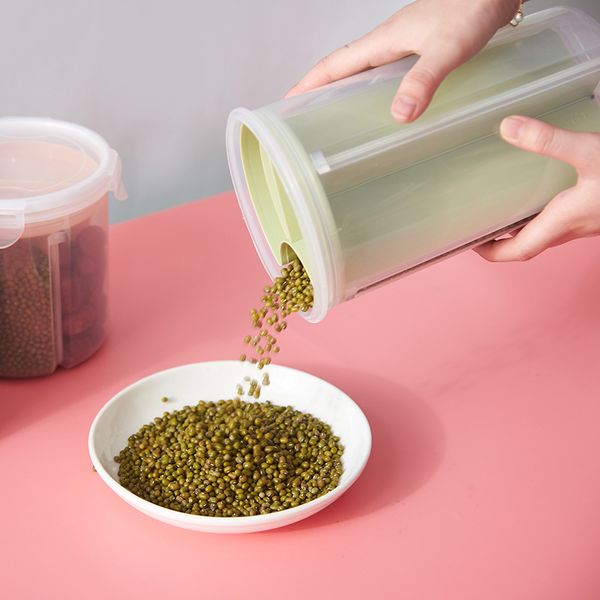 пластиковые кухня cereal dispenser ящик для хранения вращающийся сухого риса контейнер для хранения дело мука зерно бутылка jar
пластиковые кухня cereal dispenser ящик для хранения вращающийся сухого риса контейнер для хранения дело мука зерно бутылка jar