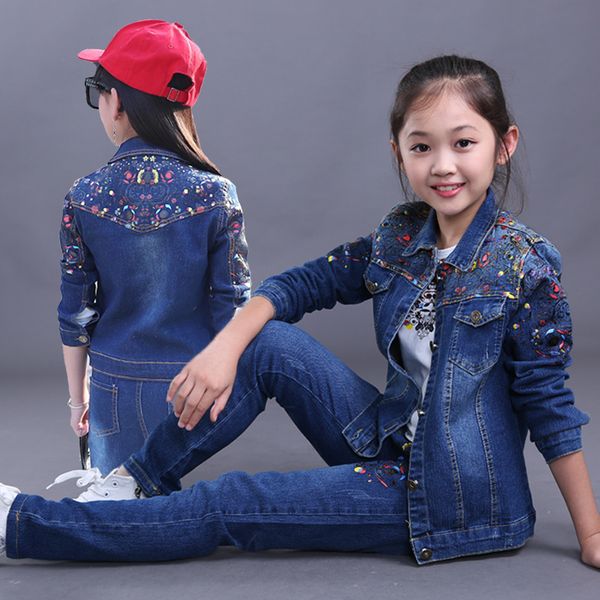 girls set rose sequins jacket+jeans fashion children clothing for girls suit teenage winter clothes for kids 4 6 8 10 12 14 year, White
girls set rose sequins jacket+jeans fashion children clothing for girls suit teenage winter clothes for kids 4 6 8 10 12 14 year, White