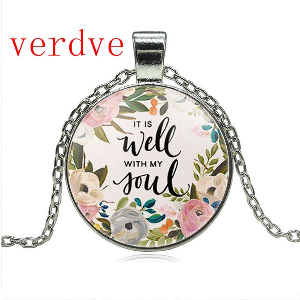 wisdom bible verse it is well with my soul lettering necklace quote faith inspirational women men christian jewelry gifts, Silver
wisdom bible verse it is well with my soul lettering necklace quote faith inspirational women men christian jewelry gifts, Silver
