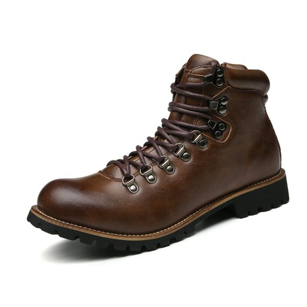 botas hombre 2019 fashion men motorcycle boots genuine leather cool rivet combat army men boots goth biker leather shoes, Black
botas hombre 2019 fashion men motorcycle boots genuine leather cool rivet combat army men boots goth biker leather shoes, Black