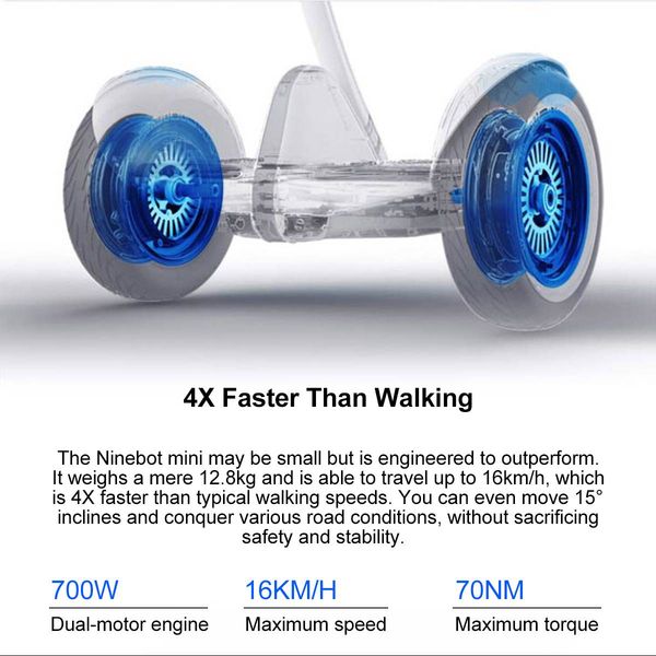 original xiaomi mini ninebot smart self balance electric scooter two wheel skateboard 10 inch, Silver;blue
original xiaomi mini ninebot smart self balance electric scooter two wheel skateboard 10 inch, Silver;blue