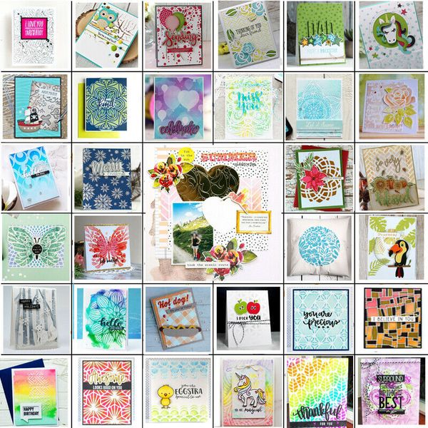 

29 Style DIY Gift Cutting Dies Emboss Stencils Album Decor Making Decorative Embossing Suit Paper Cards Stamp Dies Scrapbooking