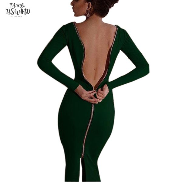 women bodycon club midi dress winter autumn sheath o neck long sleeve party tight back zipper dresses dress m0005, Black;gray
women bodycon club midi dress winter autumn sheath o neck long sleeve party tight back zipper dresses dress m0005, Black;gray