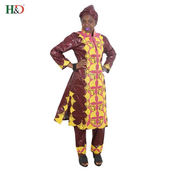 h&d 2017 african dresses for women clothes 100% cotton bazin embroidery scarfs headwraps pants suits dashiki dress for lady, Red
h&d 2017 african dresses for women clothes 100% cotton bazin embroidery scarfs headwraps pants suits dashiki dress for lady, Red