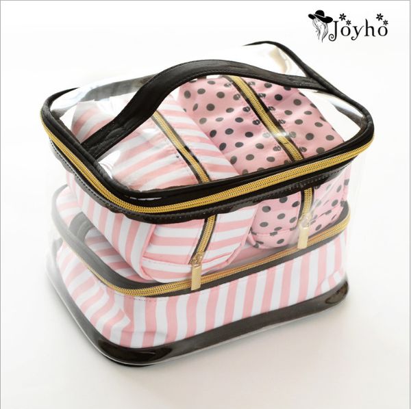 4 pcs set pvc transparent cosmetic bag portable makeup tools organizer case toiletry vanity pouch travel box accessories supplie
4 pcs set pvc transparent cosmetic bag portable makeup tools organizer case toiletry vanity pouch travel box accessories supplie
