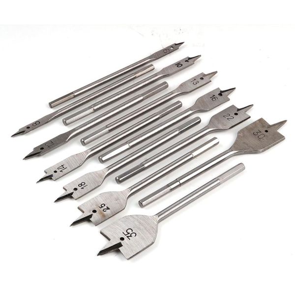durable 6-35mm flat drill long high-carbon steel wood woodworking spade bits tool set
durable 6-35mm flat drill long high-carbon steel wood woodworking spade bits tool set