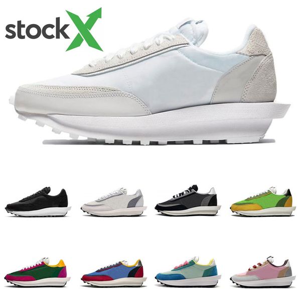 2020 new release stock x sacai ldv waffle running shoes white nylon triple black varsity blue trainers fashion sports sneakers size 36-45
2020 new release stock x sacai ldv waffle running shoes white nylon triple black varsity blue trainers fashion sports sneakers size 36-45