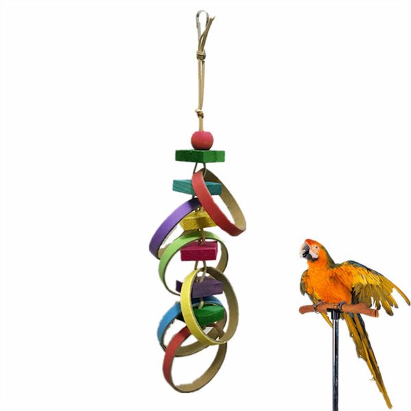 parrot colorful rings bite strings wood bite ring gnaw toys bird toys cross border for
parrot colorful rings bite strings wood bite ring gnaw toys bird toys cross border for