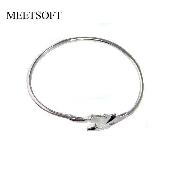 meetsoft fashion 925 silver accessories tendy bracelets for women metal demon wing small tail retro popular jewelry gift, Black
meetsoft fashion 925 silver accessories tendy bracelets for women metal demon wing small tail retro popular jewelry gift, Black