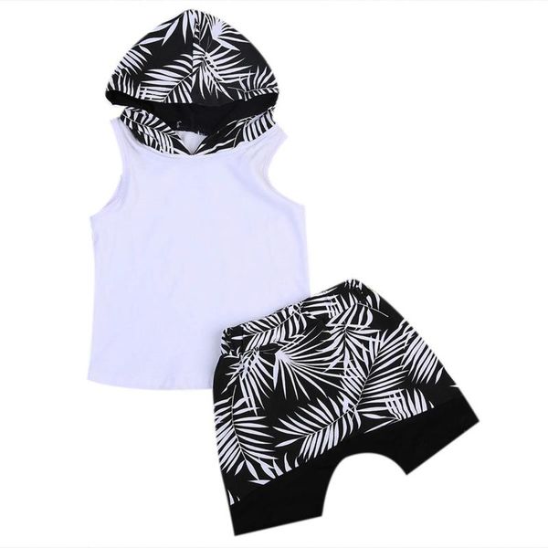 1-6years toddler kid baby boy clothes hooded sleeveless sweatshirt + pants 2pcs set summer beach wear outfits, White
1-6years toddler kid baby boy clothes hooded sleeveless sweatshirt + pants 2pcs set summer beach wear outfits, White