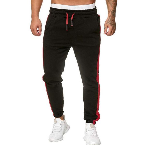 jogging pants men full length sweatpants sports jogger tracksuit fitness workout pants long trousers running sportswear 19apr18, Black
jogging pants men full length sweatpants sports jogger tracksuit fitness workout pants long trousers running sportswear 19apr18, Black