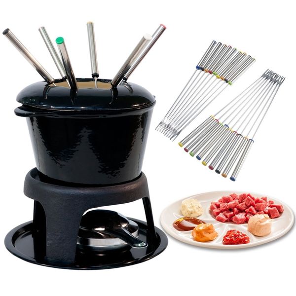 18 pieces stainless steel fondue forks with heat resistant handle for cheese chocolate fondue roast marshmallows meat,9.5 inch dinnerware se
18 pieces stainless steel fondue forks with heat resistant handle for cheese chocolate fondue roast marshmallows meat,9.5 inch dinnerware se