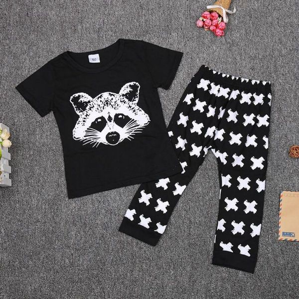 2pcs baby set newborn infant kids baby girls clothes set cartoon black t-shirt +pink eyelash pant outfits clothes set 0-4y, White
2pcs baby set newborn infant kids baby girls clothes set cartoon black t-shirt +pink eyelash pant outfits clothes set 0-4y, White