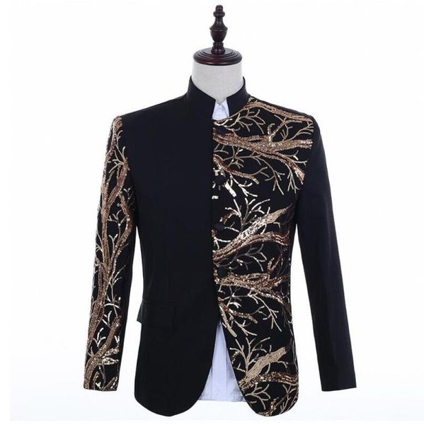 men's suits & blazers england style men blazer business sequin party jackets for banquet tuxedos singer stages, White;black
men's suits & blazers england style men blazer business sequin party jackets for banquet tuxedos singer stages, White;black