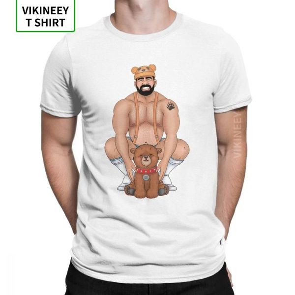 daddy bear t-shirts men barebeef gaybear gayart gay pride lgbt short sleeve novelty tees crew neck cotton fabric clothes t shirt, White;black
daddy bear t-shirts men barebeef gaybear gayart gay pride lgbt short sleeve novelty tees crew neck cotton fabric clothes t shirt, White;black