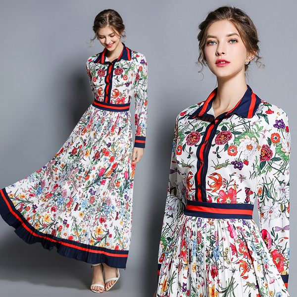 2018 autumn woman's dress solid color slim vestido women dress vintage print long sleeve pleated waist, Black;gray
2018 autumn woman's dress solid color slim vestido women dress vintage print long sleeve pleated waist, Black;gray