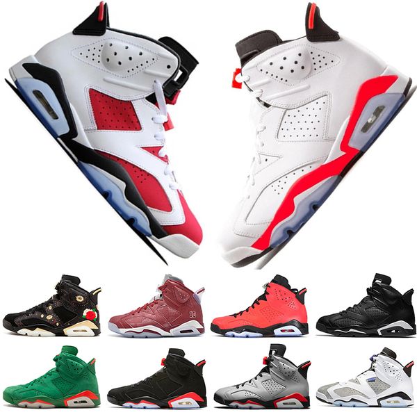2019 Bred VI 6 6s Mens Basketball Shoes Infrared 23 3M Reflective Bugs Bunny Tinker Black Cat Men Sports Sneakers Designer Trainers Trainers
2019 Bred VI 6 6s Mens Basketball Shoes Infrared 23 3M Reflective Bugs Bunny Tinker Black Cat Men Sports Sneakers Designer Trainers Trainers