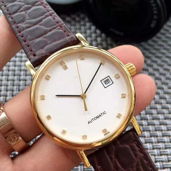 style business men's mechanical watch miyota west tiecheng machine core sapphire crystal mirror leather watchband, Slivery;brown
style business men's mechanical watch miyota west tiecheng machine core sapphire crystal mirror leather watchband, Slivery;brown