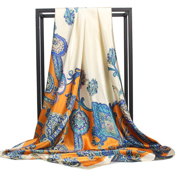new arrivals timelimite fashion simple and elegant satin cashew printing large square scarf scarves baotou arab middle east spot, Blue;gray
new arrivals timelimite fashion simple and elegant satin cashew printing large square scarf scarves baotou arab middle east spot, Blue;gray
