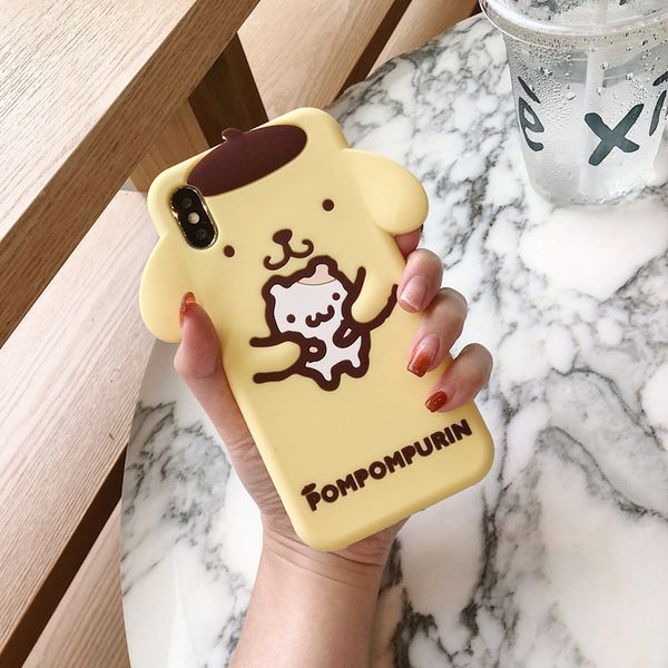 милый мультфильм 3d розовая мелодия пудинг pom purin cinnamoroll собака мягкий силиконовый чехол для iphone x xs max xr 6 6 s 7 8 plus задня 
милый мультфильм 3d розовая мелодия пудинг pom purin cinnamoroll собака мягкий силиконовый чехол для iphone x xs max xr 6 6 s 7 8 plus задня