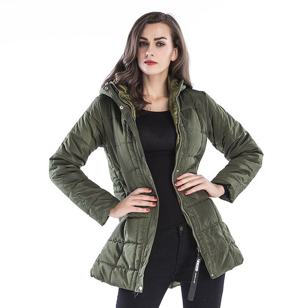 winter women's cotton women's long hooded cotton padded zipper jacket long sleeves parkas puffer coat abrigos mujer invierno, Black
winter women's cotton women's long hooded cotton padded zipper jacket long sleeves parkas puffer coat abrigos mujer invierno, Black