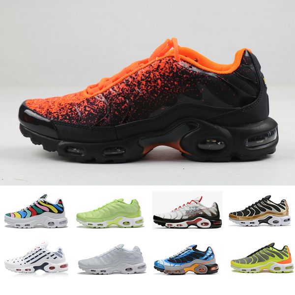 2019 new fashion black green tn mercurial plus tn ultra se running shoes for men sliver gold orange chaussures athletic sports sneakers
2019 new fashion black green tn mercurial plus tn ultra se running shoes for men sliver gold orange chaussures athletic sports sneakers