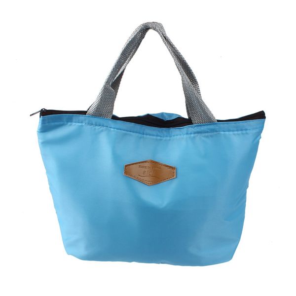solid portable lunch bag insulated storage box picnic tote oxford fabric waterproof zipper bag large bolsa almuerzo termica, Blue;pink
solid portable lunch bag insulated storage box picnic tote oxford fabric waterproof zipper bag large bolsa almuerzo termica, Blue;pink