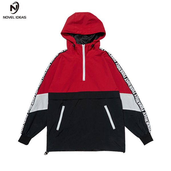 novel ideas patchwork color block pullover hooded jackets autumn zipper tracksuit casual jacket coats hip hop male streetwear, Black;brown
novel ideas patchwork color block pullover hooded jackets autumn zipper tracksuit casual jacket coats hip hop male streetwear, Black;brown