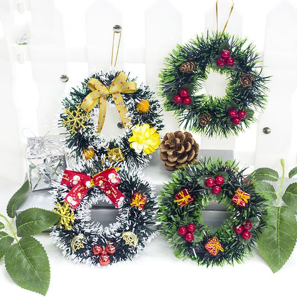12cm mini christmas wreaths rattan ring door hanging 2019 navidad ornaments decoration for home market garden holiday party
12cm mini christmas wreaths rattan ring door hanging 2019 navidad ornaments decoration for home market garden holiday party