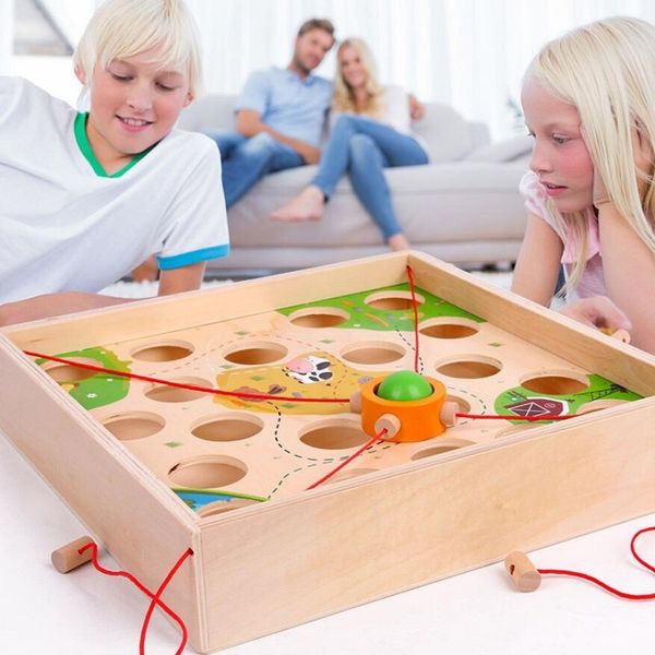 creative pull ball table game children wooden maze kindergarten early education intellectual strength parent-child toy t200413
creative pull ball table game children wooden maze kindergarten early education intellectual strength parent-child toy t200413