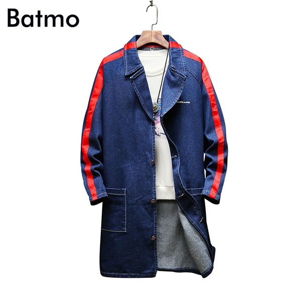 batmo 2018 new arrival autumn cotton denim trench coat men,men's denim casual jackets ,plus-size s-4xl,f8929, Tan;black
batmo 2018 new arrival autumn cotton denim trench coat men,men's denim casual jackets ,plus-size s-4xl,f8929, Tan;black
