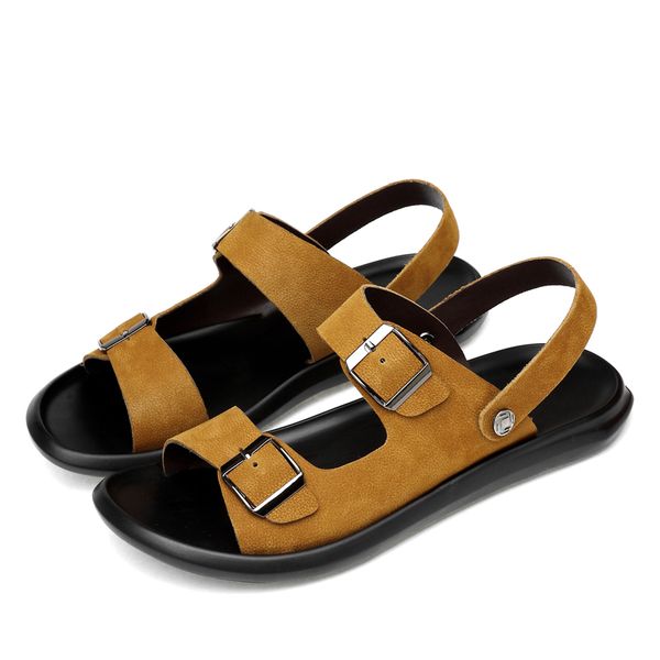 men sandals sandales genuine leather home slippers outside sandalia masculina zapatos de mujer nd215, Black
men sandals sandales genuine leather home slippers outside sandalia masculina zapatos de mujer nd215, Black