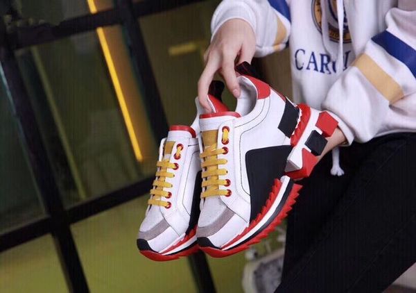2019 name brand man casual shoes flat kanye west fashion wrinkled leather lace-up high male arena shoes size ml 35-45 0315, Black
2019 name brand man casual shoes flat kanye west fashion wrinkled leather lace-up high male arena shoes size ml 35-45 0315, Black