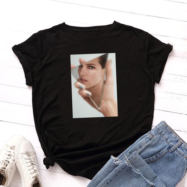 plus size s-5xl new female print t shirt women shirts 100% cotton black o neck short sleeve summer t-shirt casual tshirt, White
plus size s-5xl new female print t shirt women shirts 100% cotton black o neck short sleeve summer t-shirt casual tshirt, White